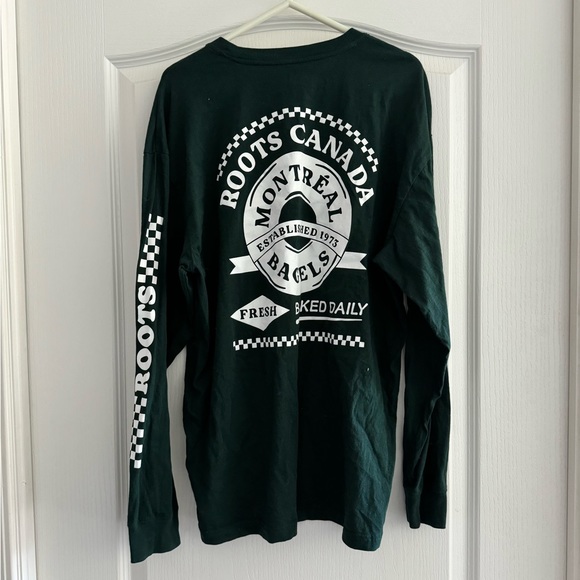 Roots Gender-Free Canadian Foods Long Sleeve T-Shirt - Picture 2 of 11